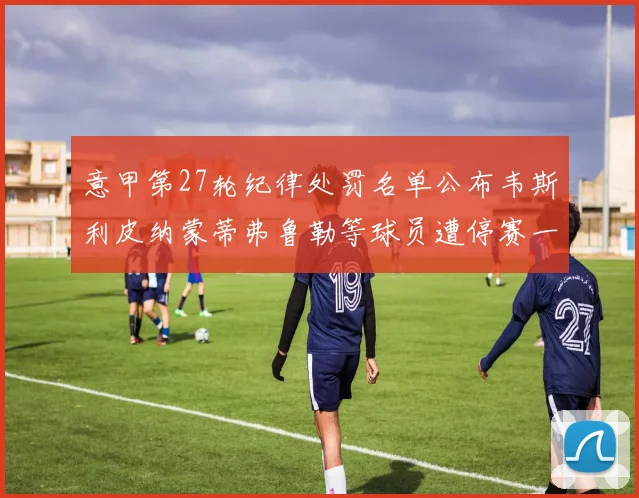 意甲第27轮纪律处罚名单公布韦斯利皮纳蒙蒂弗鲁勒等球员遭停赛一轮